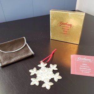 Snowflake Christmas Ornament